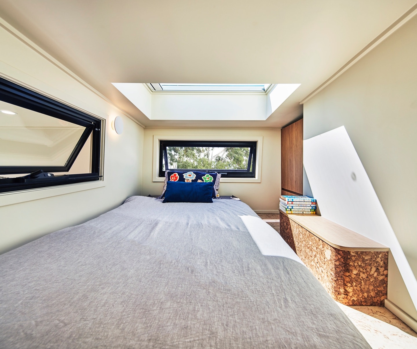 chambre sur mezzanine mini maison mobile Noosa chambre sur mezzanine mini maison mobile Noosa