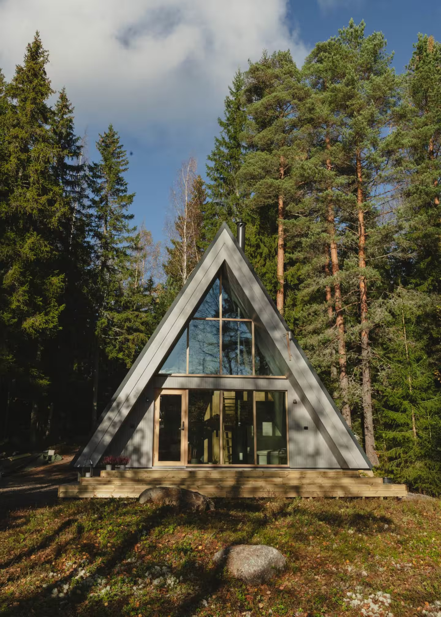 petite maison A Frame de 42m2 petite maison A Frame de 42m2
