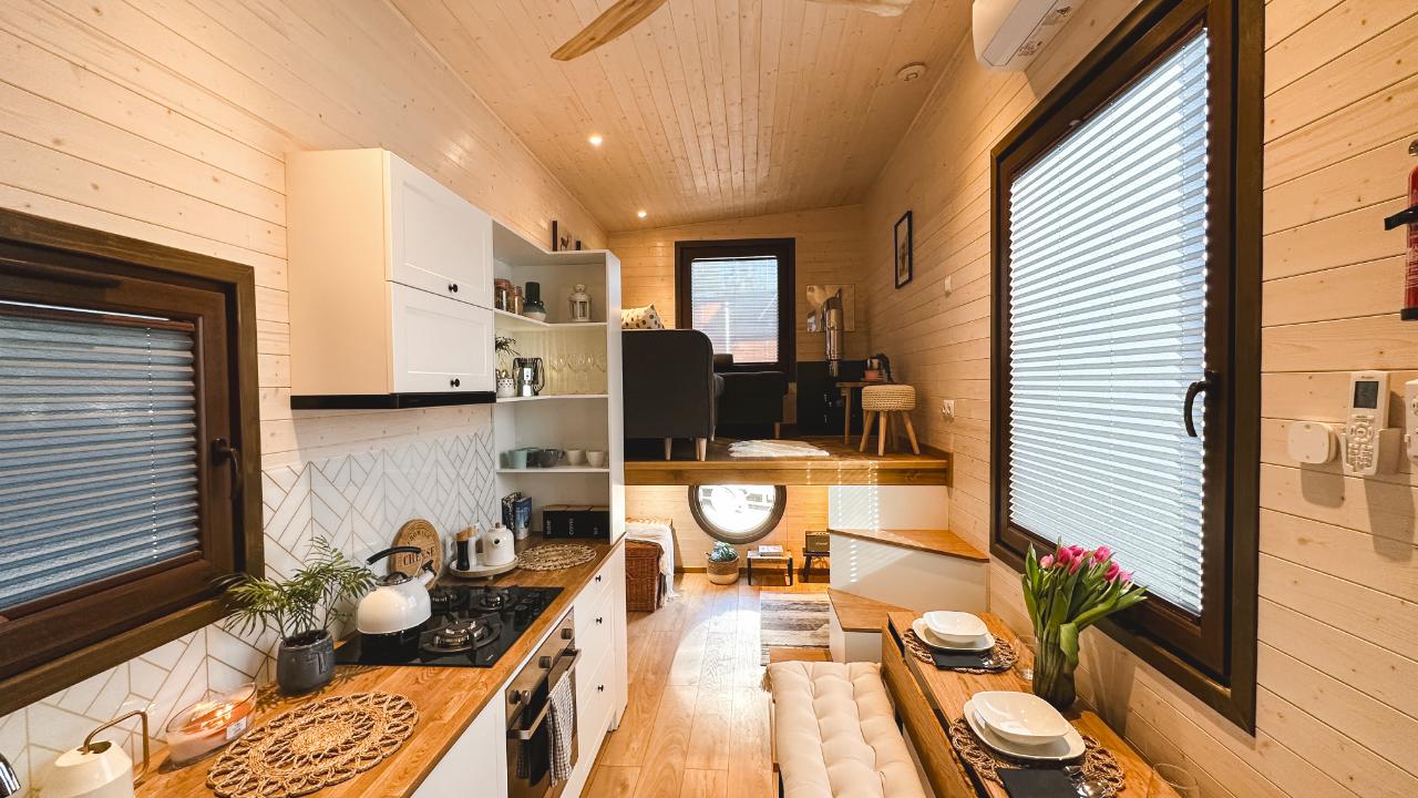 intérieur tiny house 25m2 européenne Elise par Vagabond Haven intérieur tiny house 25m2 européenne Elise par Vagabond Haven