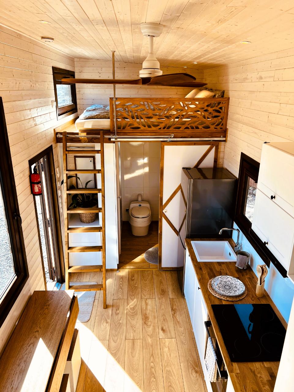 intérieur tiny house 25m2 européenne Elise par Vagabond Haven intérieur tiny house 25m2 européenne Elise par Vagabond Haven