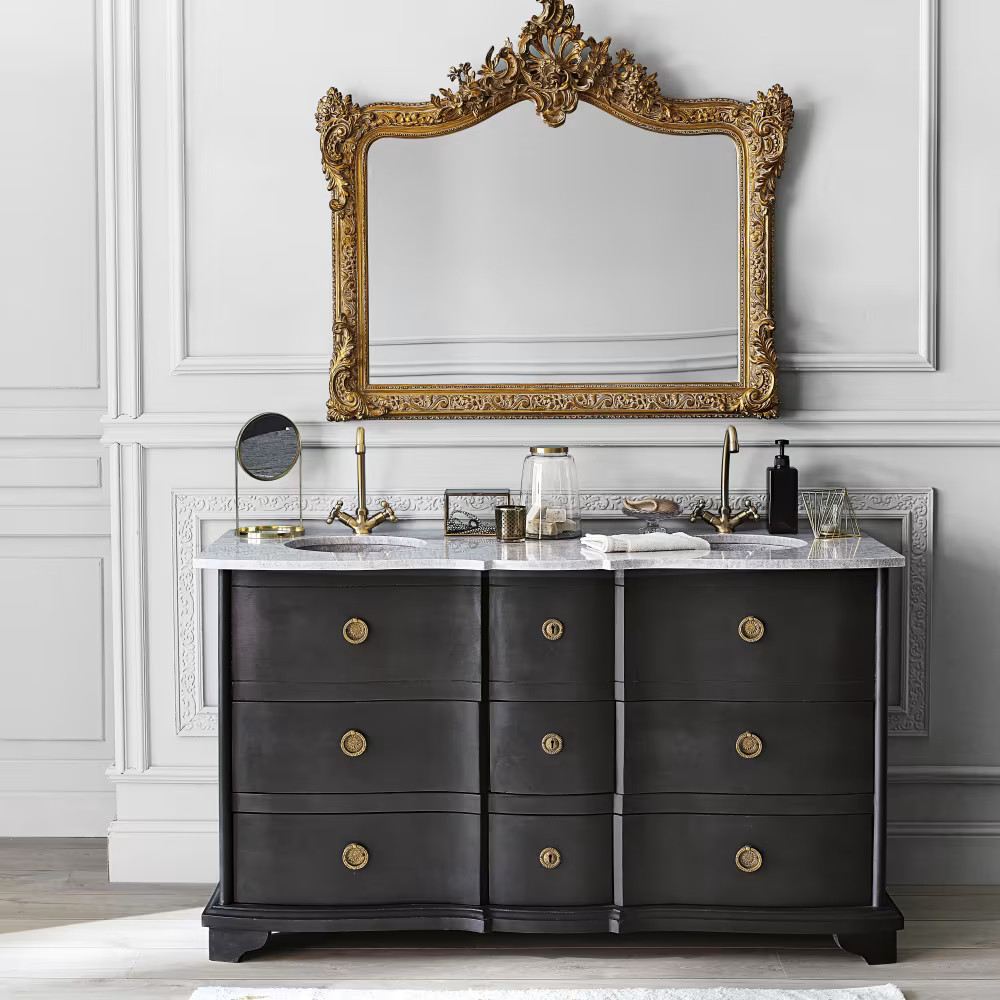 salle de bain baroque