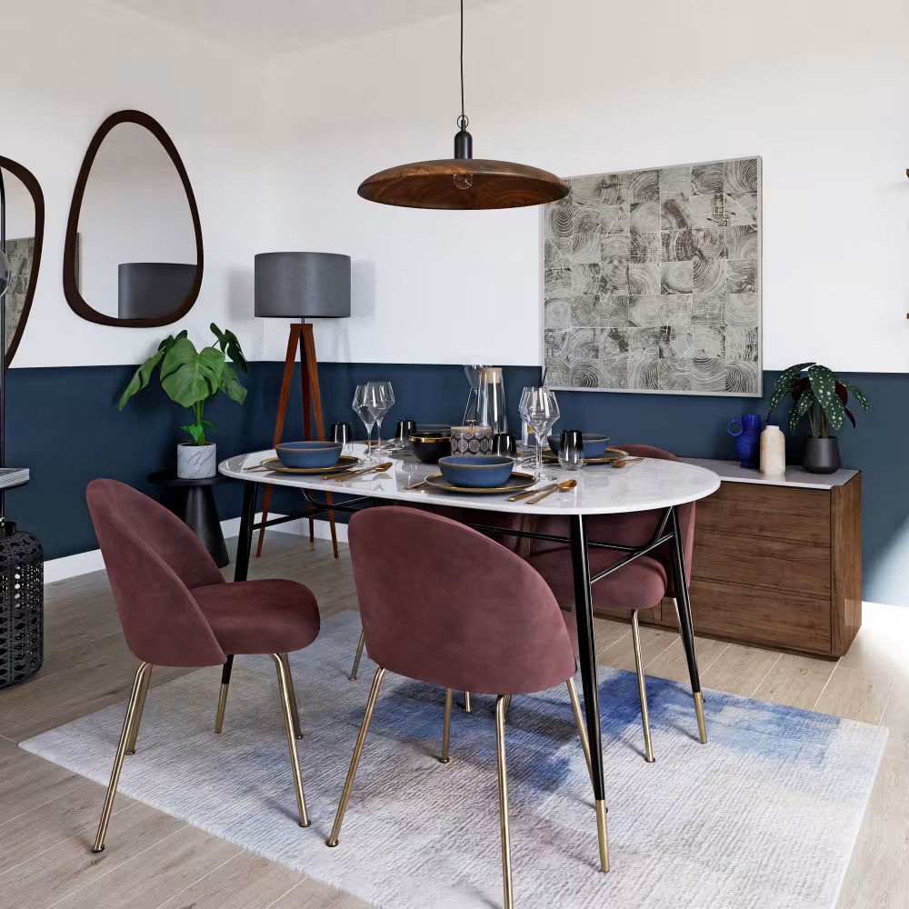 comment aménager une petite salle à manger Maisons du Monde