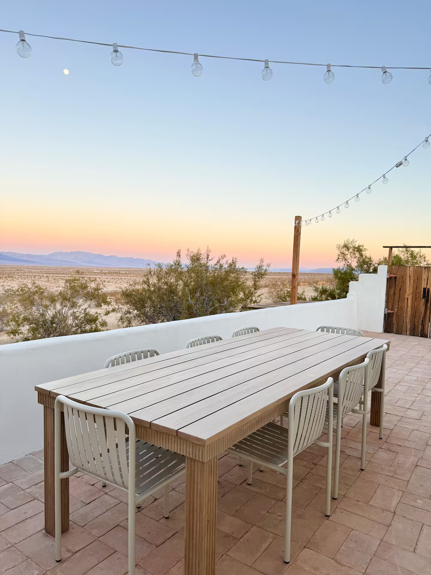 terrasse maison Joshua Tree