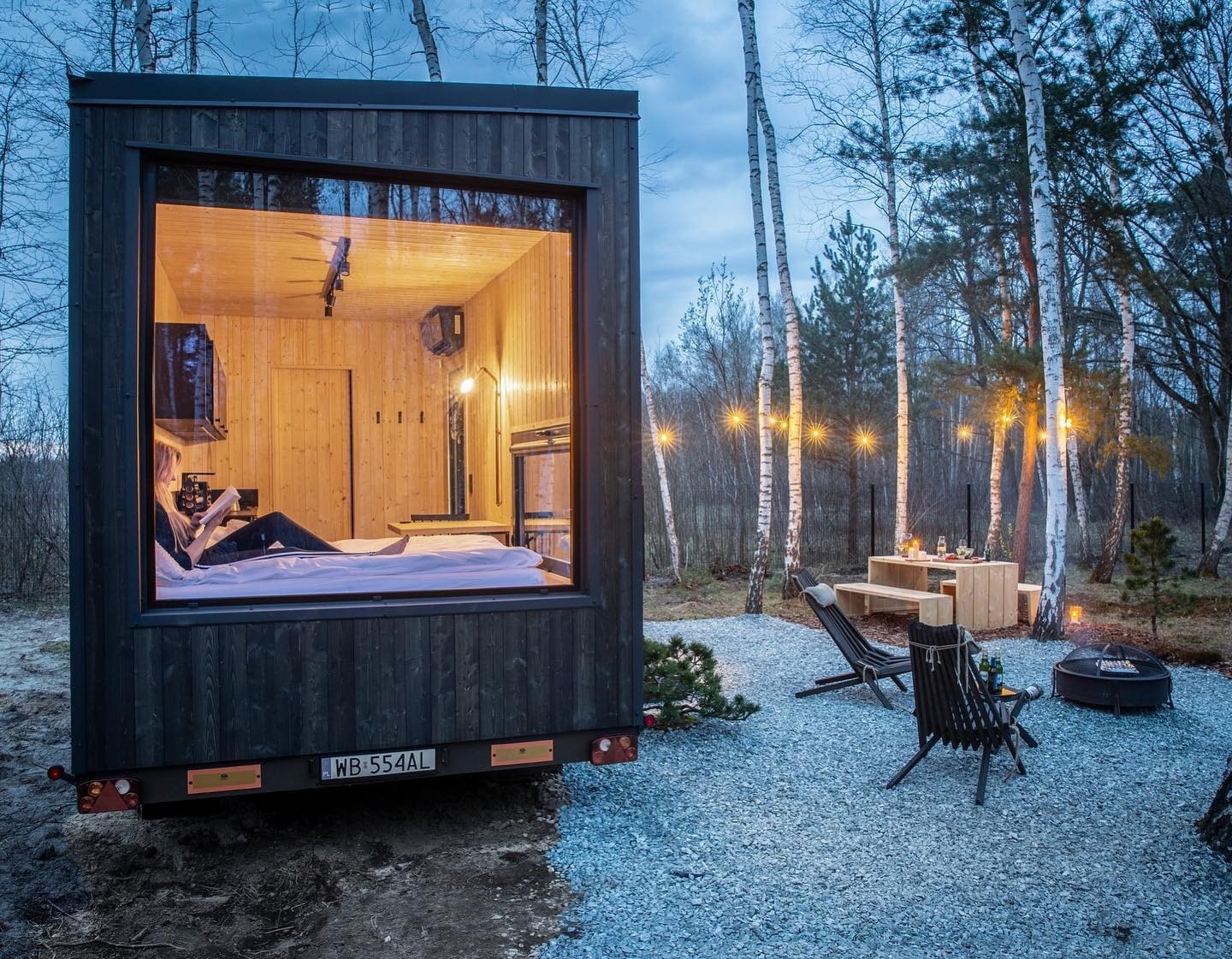 tiny house 15m2 Hidden Base par Tiny Smart House Polska