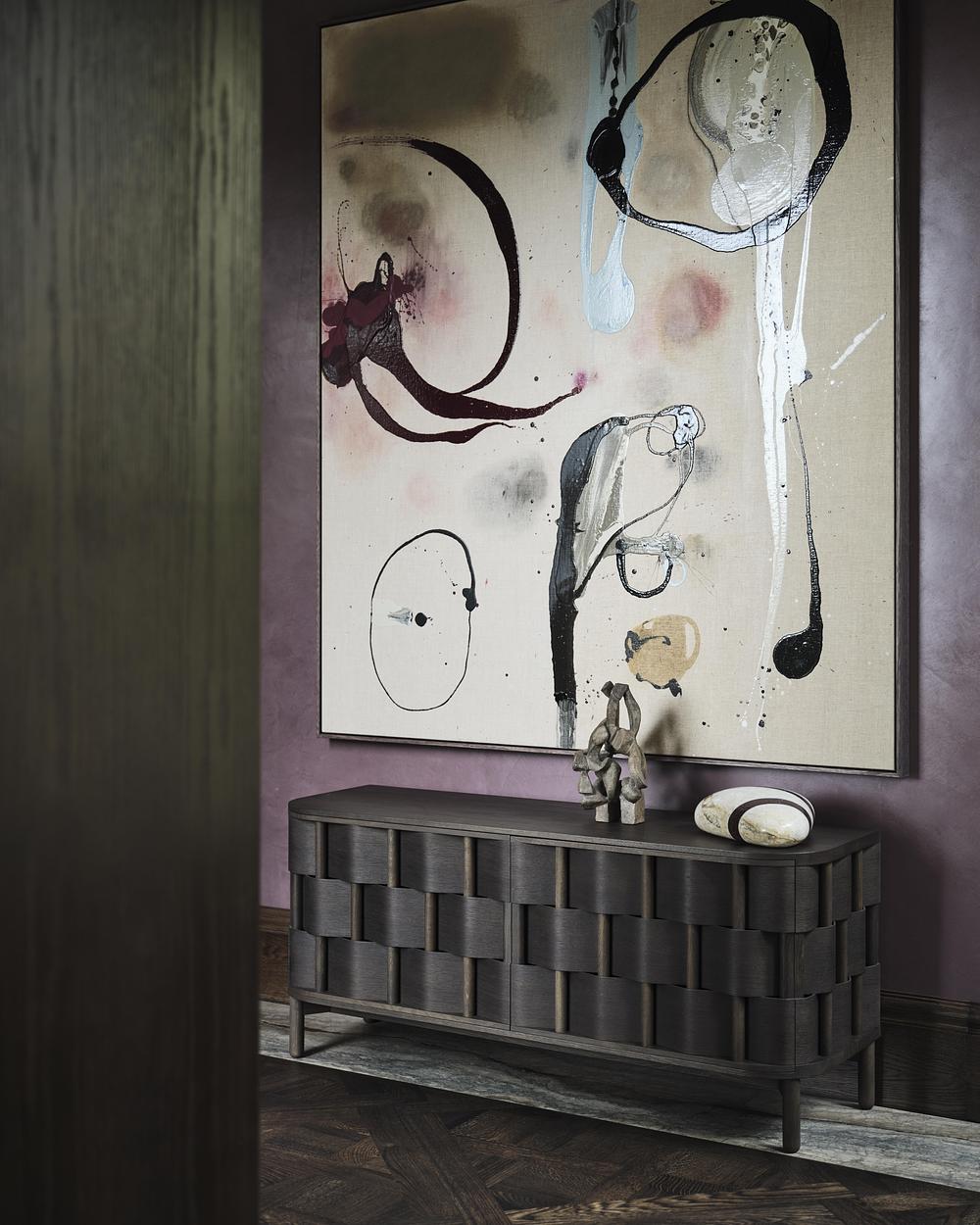entrée mur violet décoration contemporaine entrée mur violet décoration contemporaine