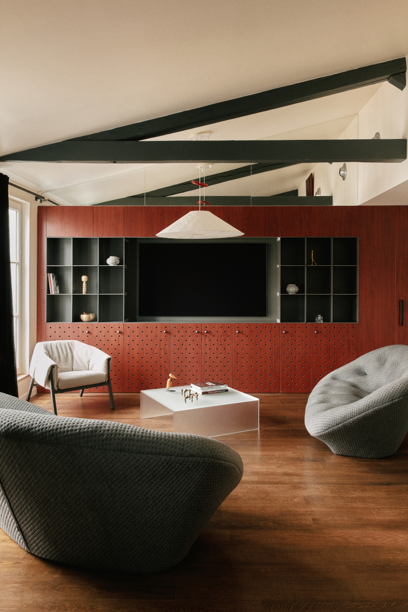salon décoration contemporaine appartement Paris Photo : © Oracle Paris salon décoration contemporaine appartement Paris Photo : © Oracle Paris