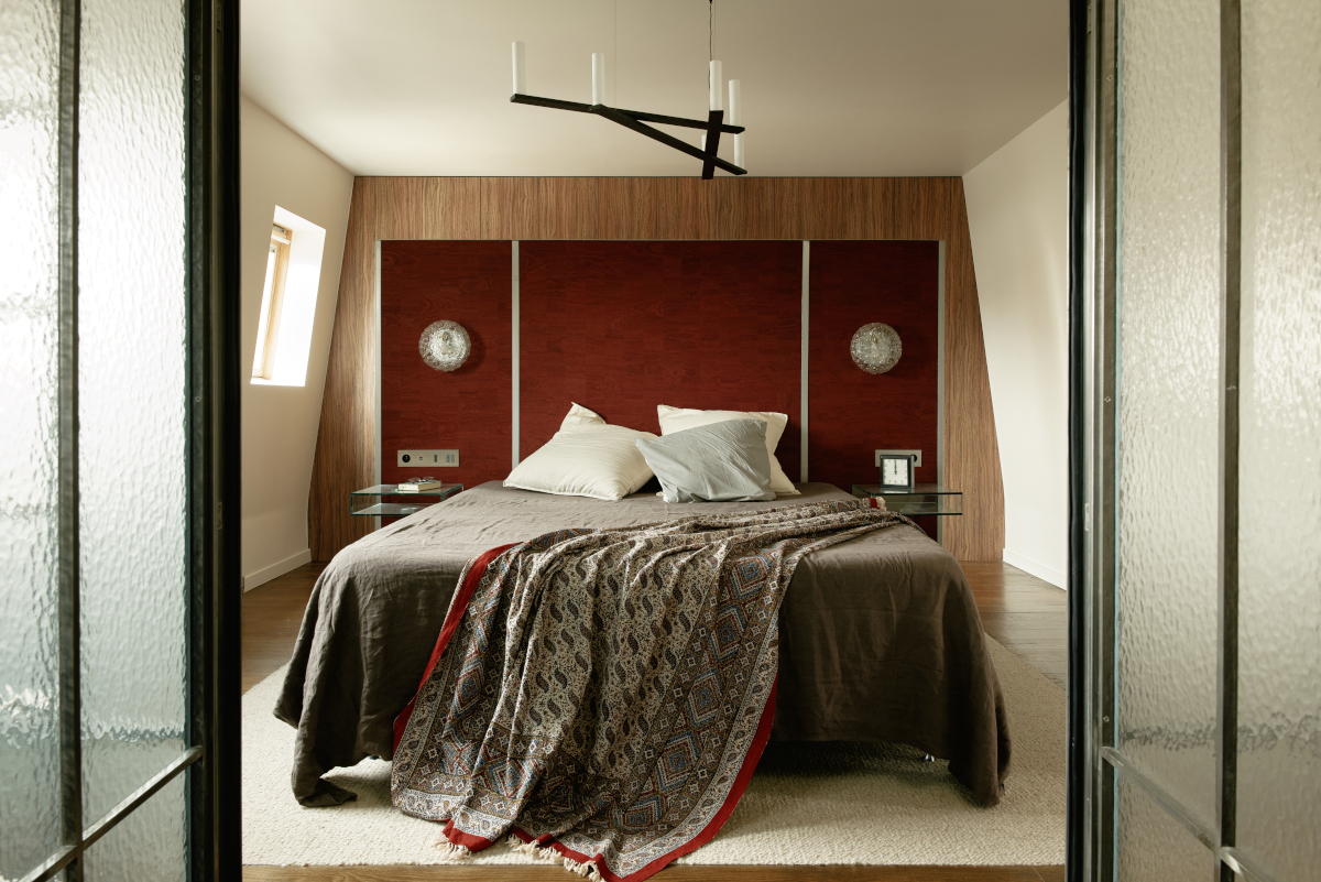 chambre décoration contemporaine appartement Paris Photo : © Oracle Paris chambre décoration contemporaine appartement Paris Photo : © Oracle Paris