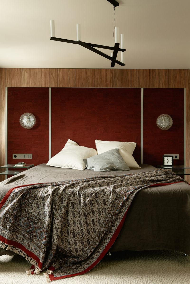 chambre décoration contemporaine appartement Paris Photo : © Oracle Paris chambre décoration contemporaine appartement Paris Photo : © Oracle Paris