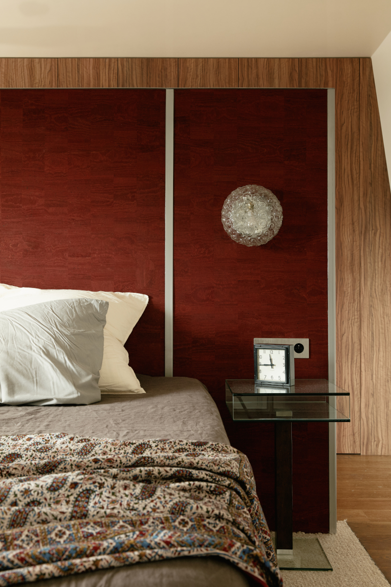 chambre décoration contemporaine appartement Paris Photo : © Oracle Paris chambre décoration contemporaine appartement Paris Photo : © Oracle Paris