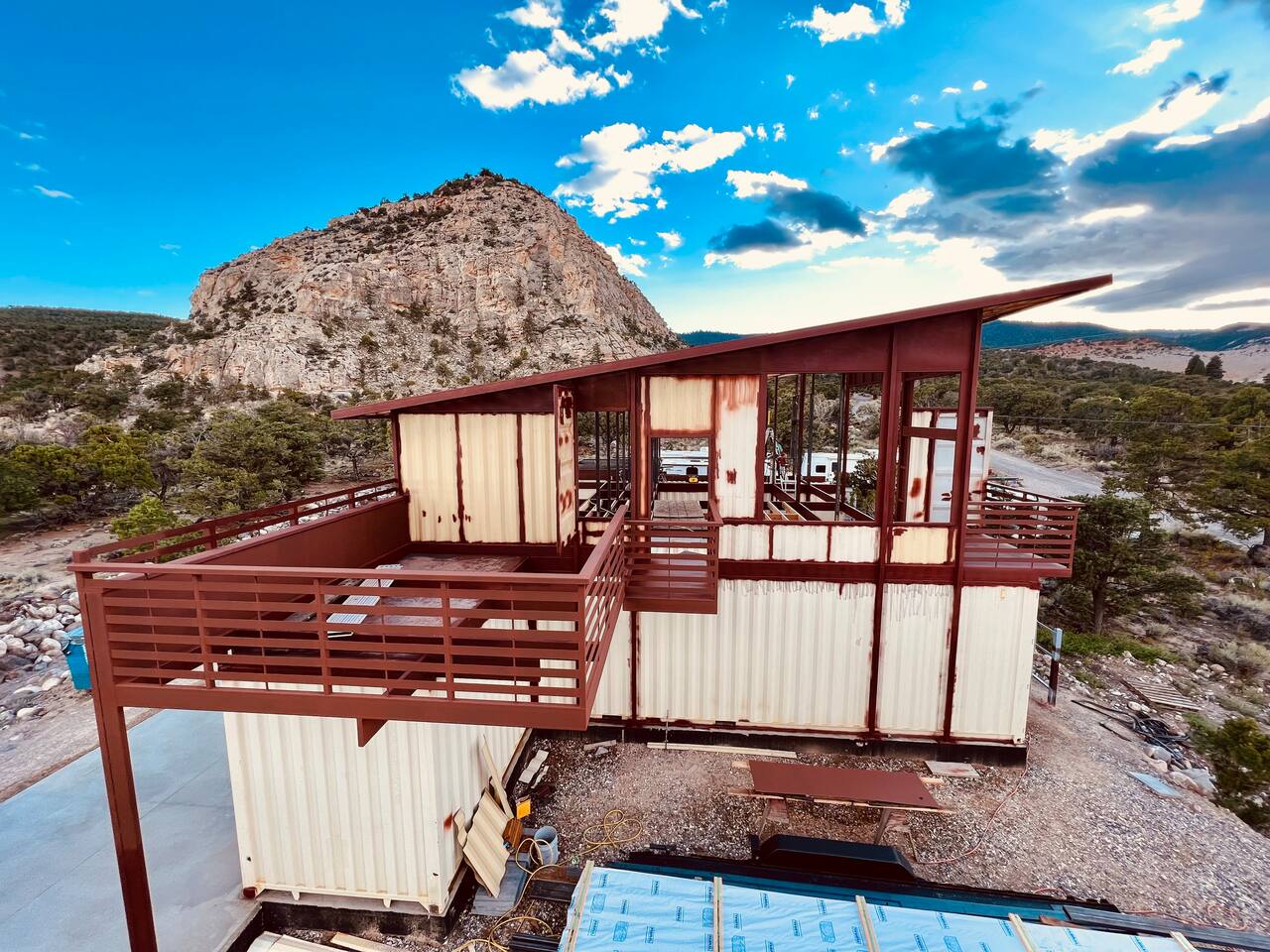 construction grande maison container construction grande maison container