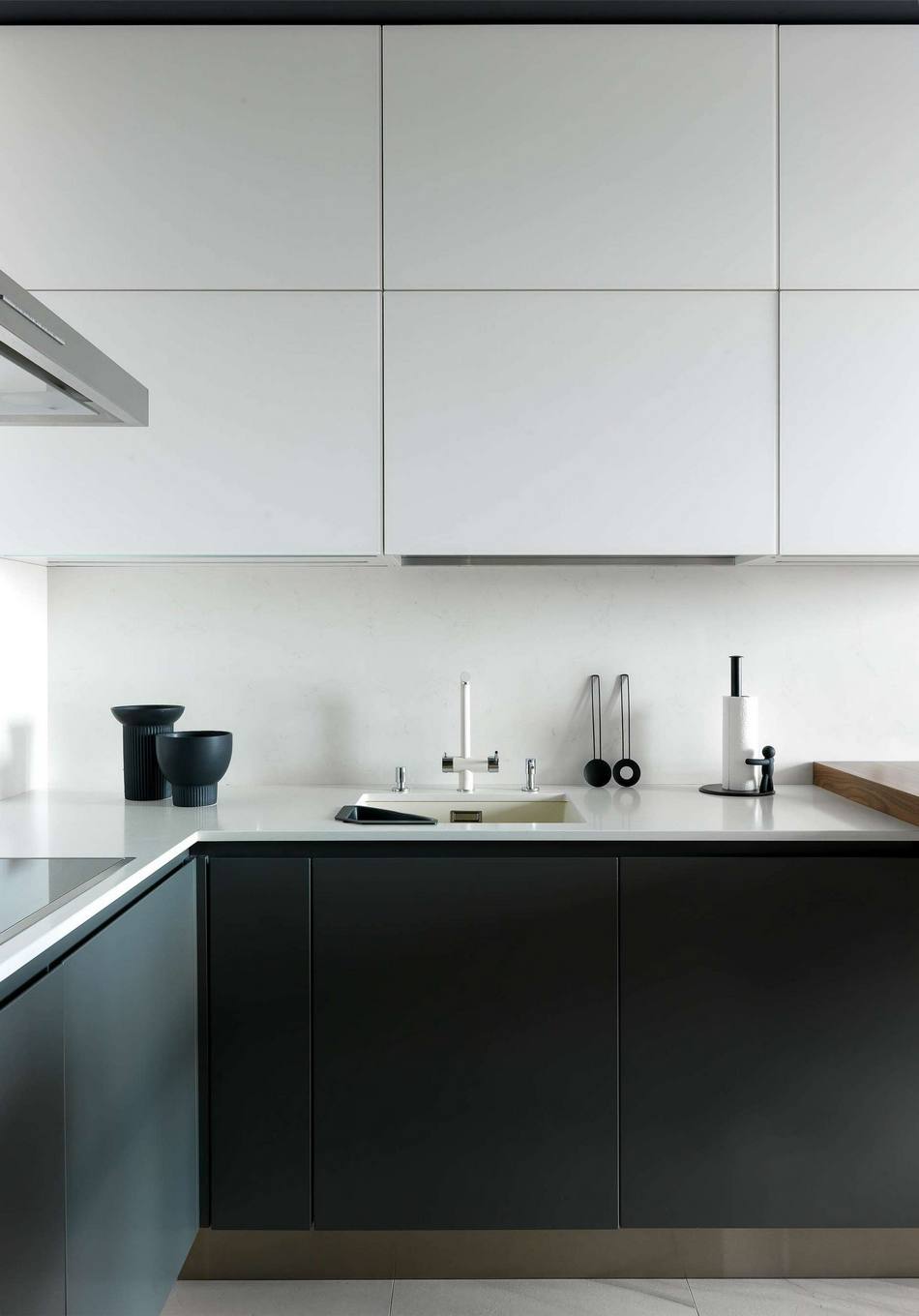cuisine ouverte deux-pièces 48m2 décoration design