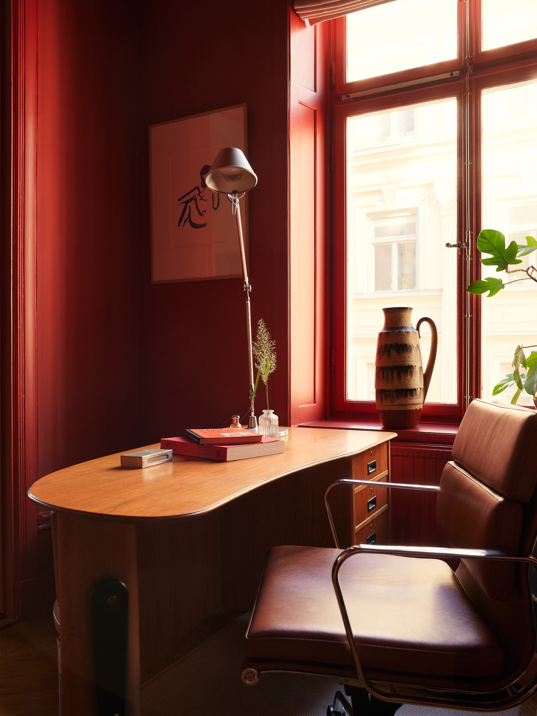 bureau murs rouges bureau murs rouges