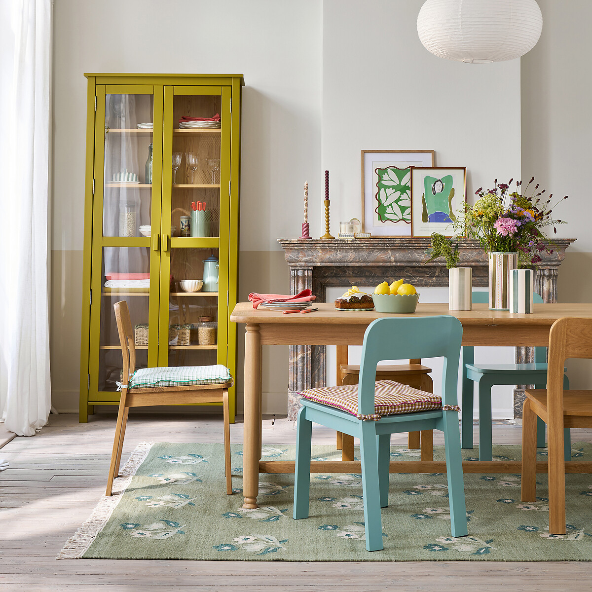 salle à manger décoration campagnarde et colorée Catalogue La Redoute Intérieurs 2026 printemps/été salle à manger décoration campagnarde et colorée Catalogue La Redoute Intérieurs 2026 printemps/été