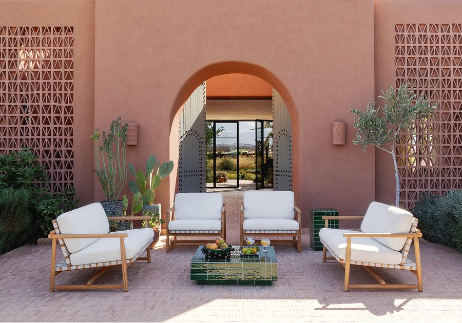 terrasse maison Maroc catalogue AM PM 2026 collection Patio Méditerranéen terrasse maison Maroc catalogue AM PM 2026 collection Patio Méditerranéen