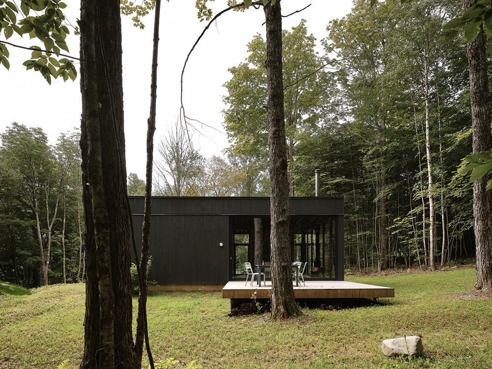 maison en bois contemporaine façade noire maison en bois contemporaine façade noire