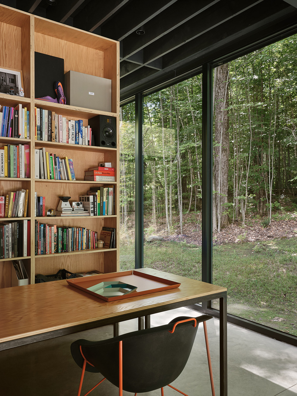 salle à manger avec bibliothèque maison en bois contemporaine décoration design salle à manger avec bibliothèque maison en bois contemporaine décoration design
