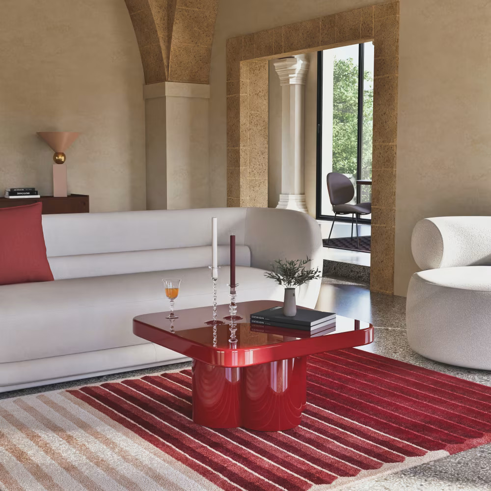 table basse rouge nouveautés Maisons du Monde 2026 pour le printemps/été