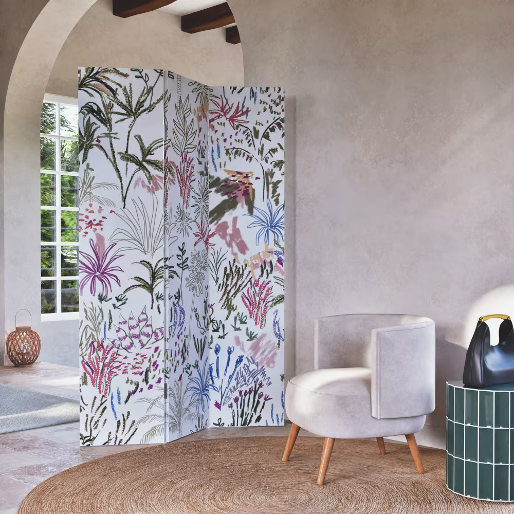 paravent motif floral nouveautés Maisons du Monde 2026 pour le printemps/été
