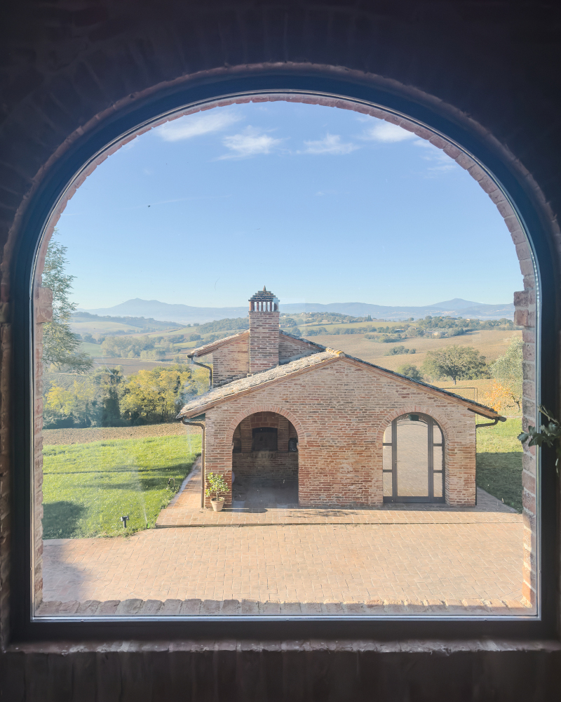vue campagne italienne Villa Mamo vue campagne italienne Villa Mamo