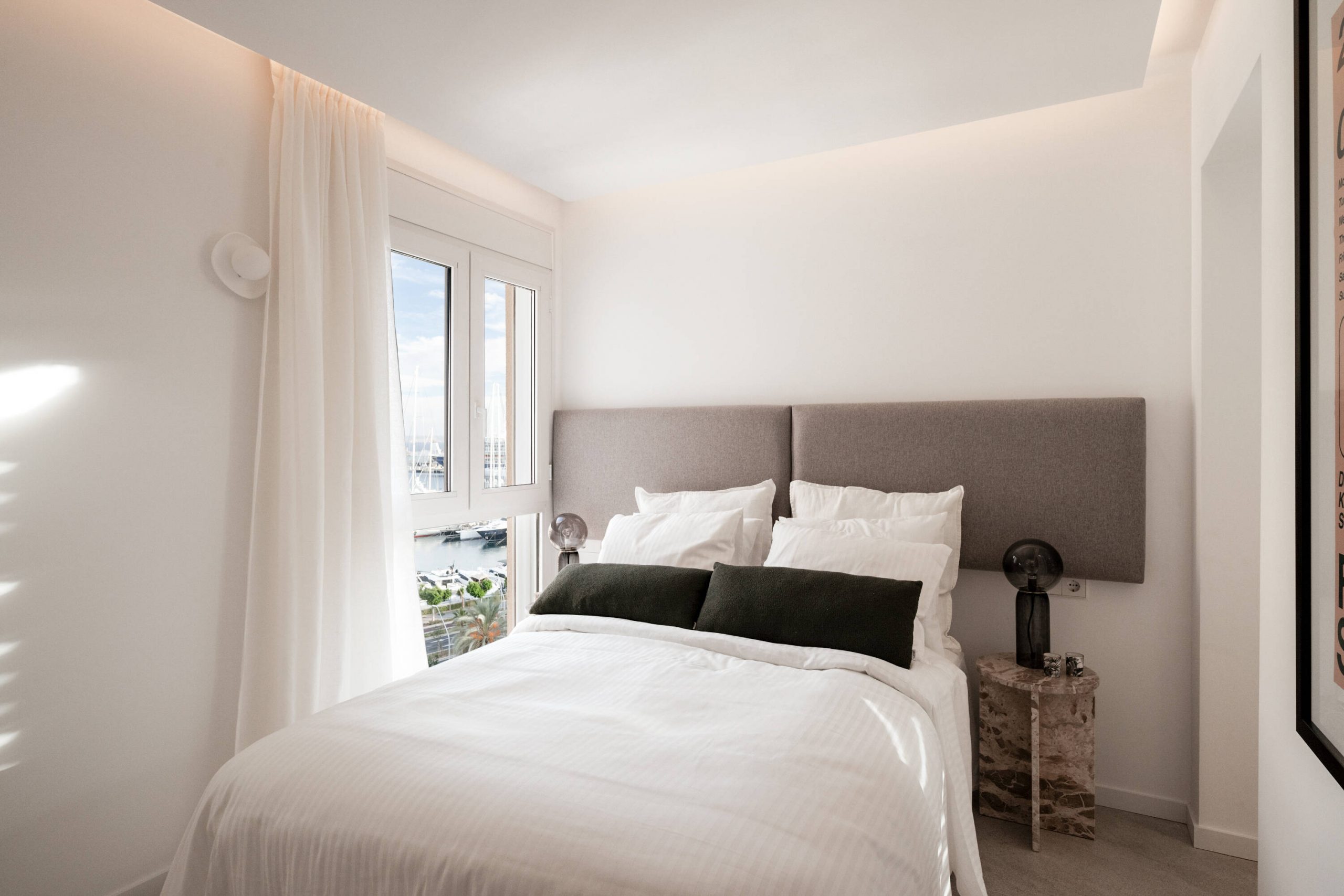 chambre décoration contemporaine beige