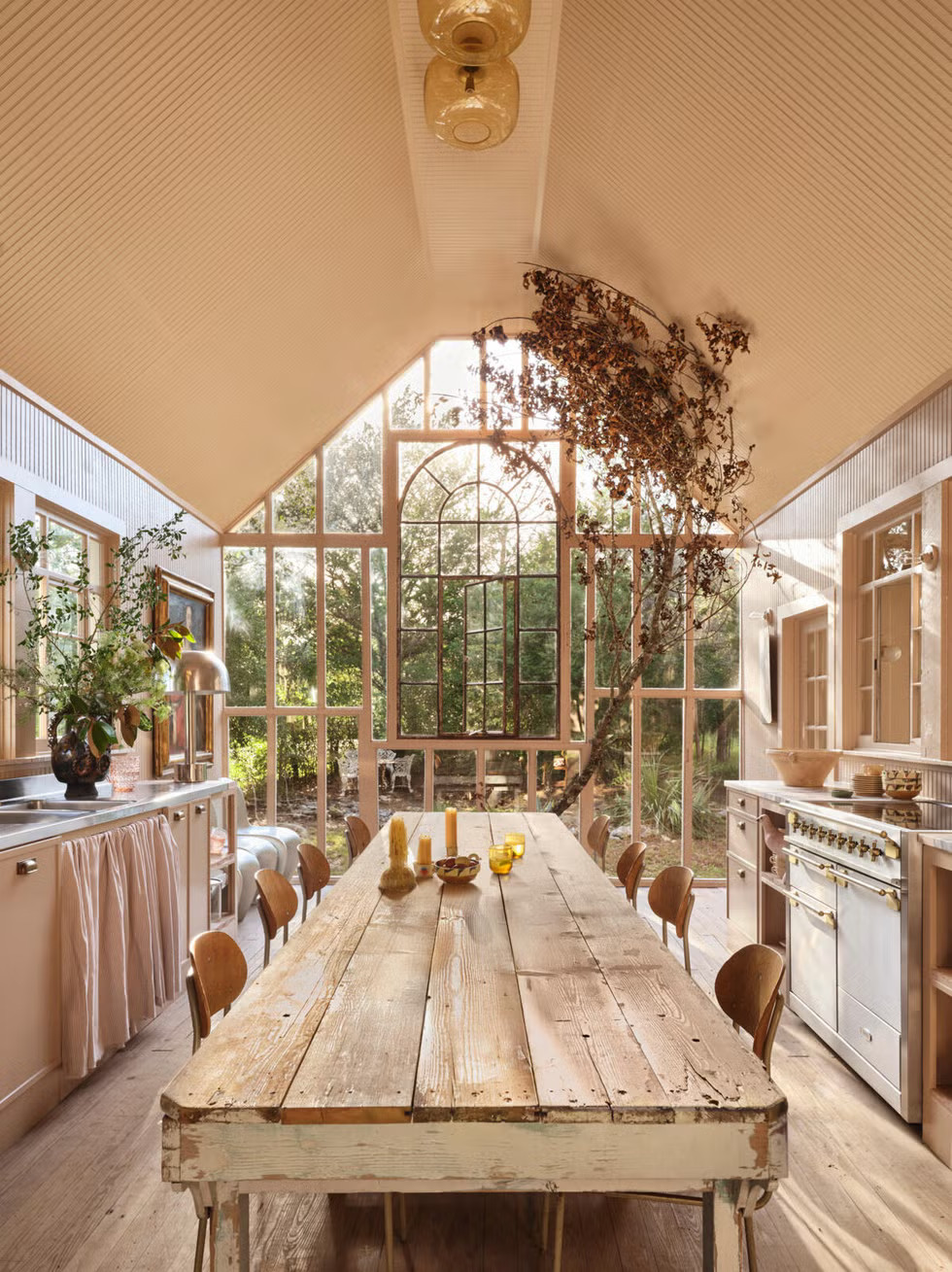 salle à manger et cuisine rustique chic maison ancienne rénovée salle à manger et cuisine rustique chic maison ancienne rénovée