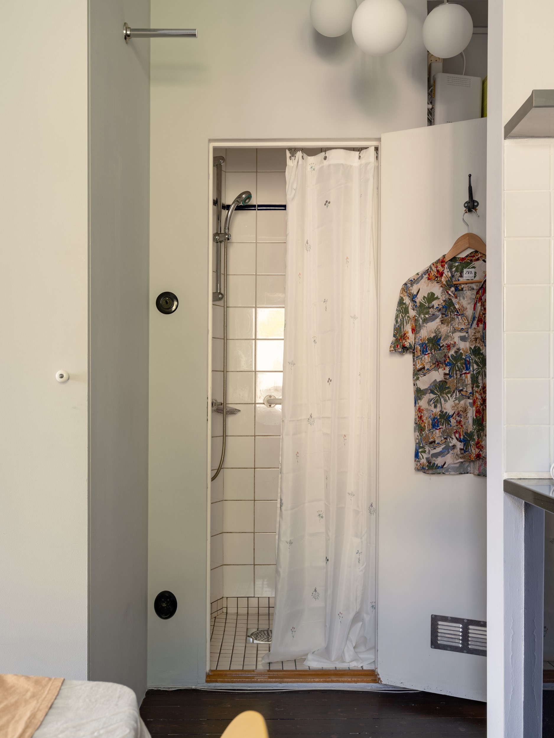 espace douche studio 29m2 décoration vintage espace douche studio 29m2 décoration vintage
