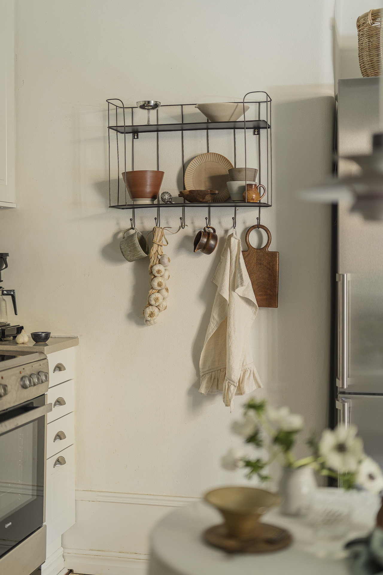 cuisine deux-pièces 52m2 décoration scandinave