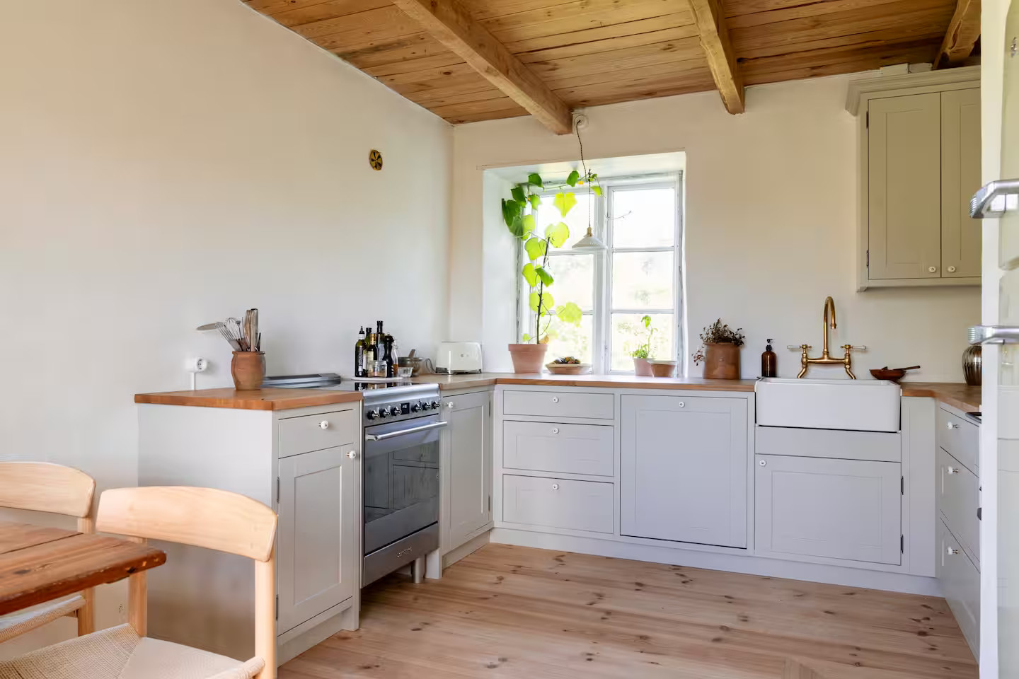 cuisine avec poutres maison rustique décoration scandinave cuisine avec poutres maison rustique décoration scandinave