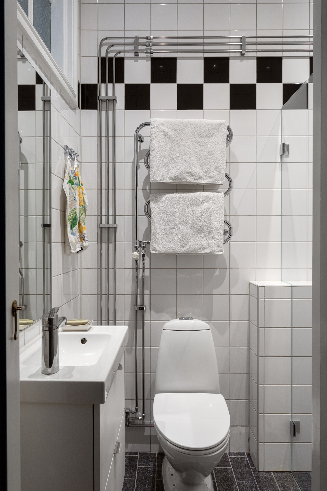 salle de bain blanche et noire salle de bain blanche et noire