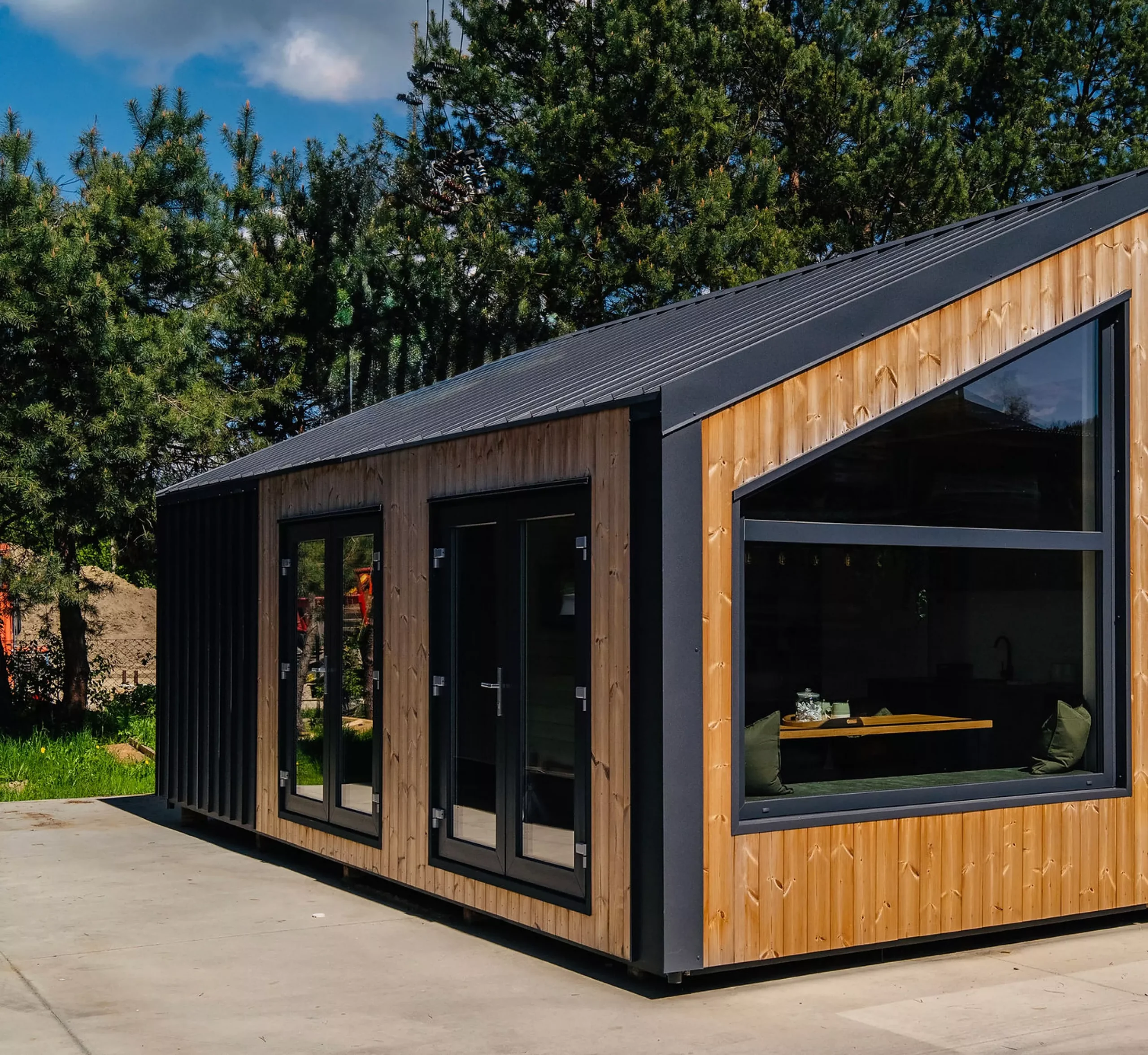 petite maison 41m2 livrable en Europe Evergreen par Vagabond Haven