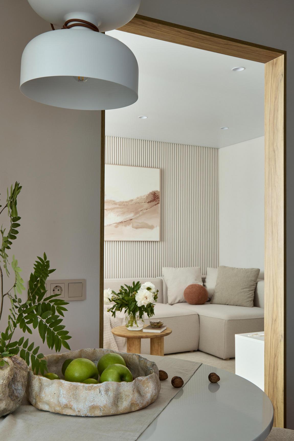salon et cuisine studio 42m2 transformé en deux-pièces avec verrière bois salon et cuisine studio 42m2 transformé en deux-pièces avec verrière bois