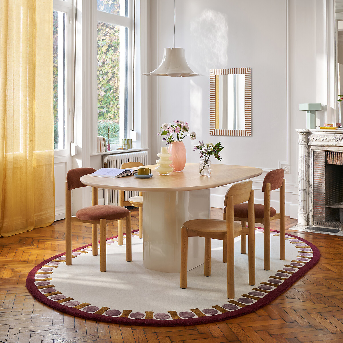 salle à manger décoration contemporaine et naturelle Catalogue La Redoute Intérieurs 2026 printemps/été salle à manger décoration contemporaine et naturelle Catalogue La Redoute Intérieurs 2026 printemps/été