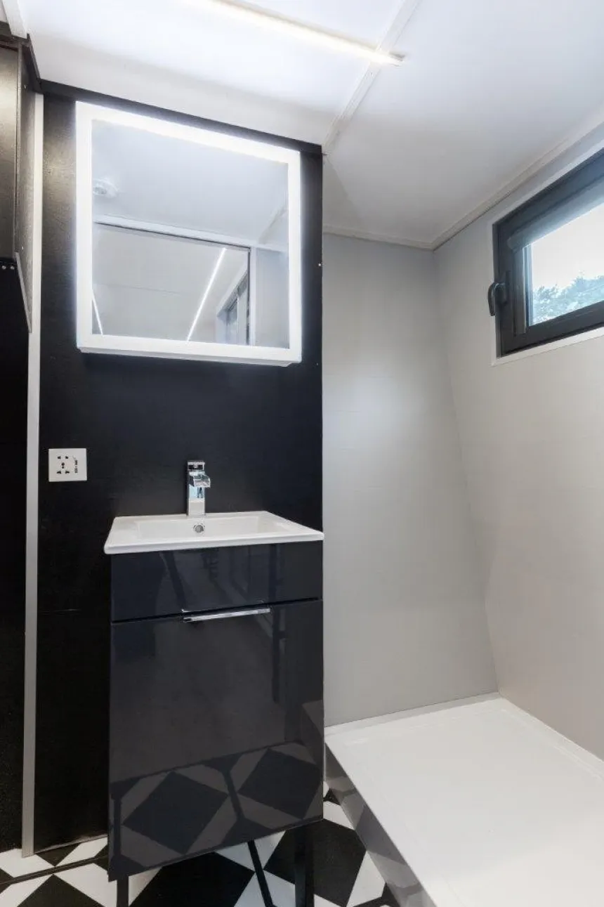 salle de bain blanche et noire salle de bain blanche et noire