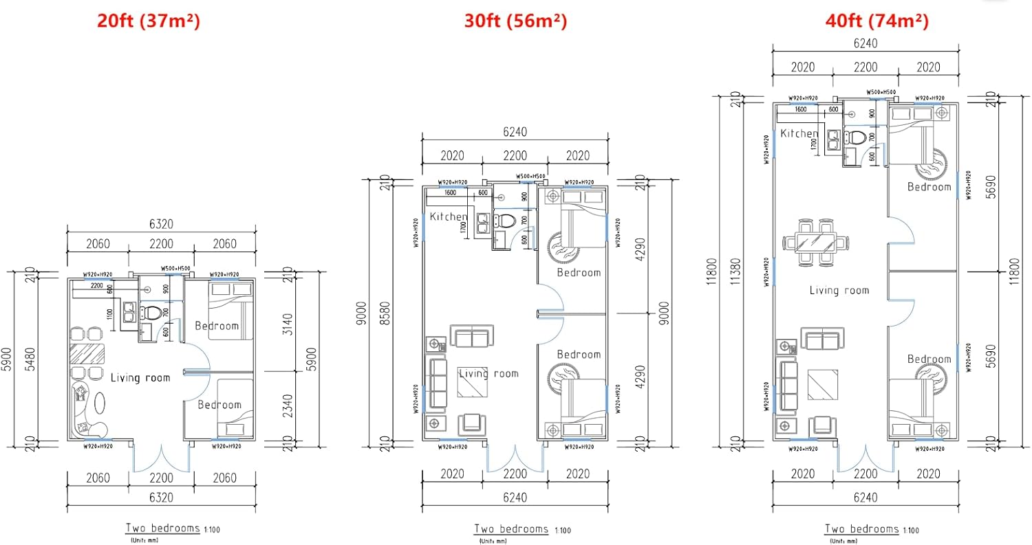 plan mini maison préfabriquée Amazon de 37m2 pliable plan mini maison préfabriquée Amazon de 37m2 pliable
