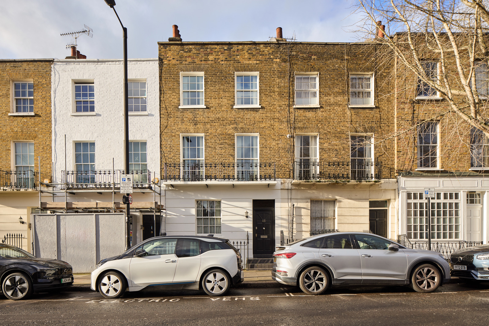 maison accolée Londres près de Regent's park
