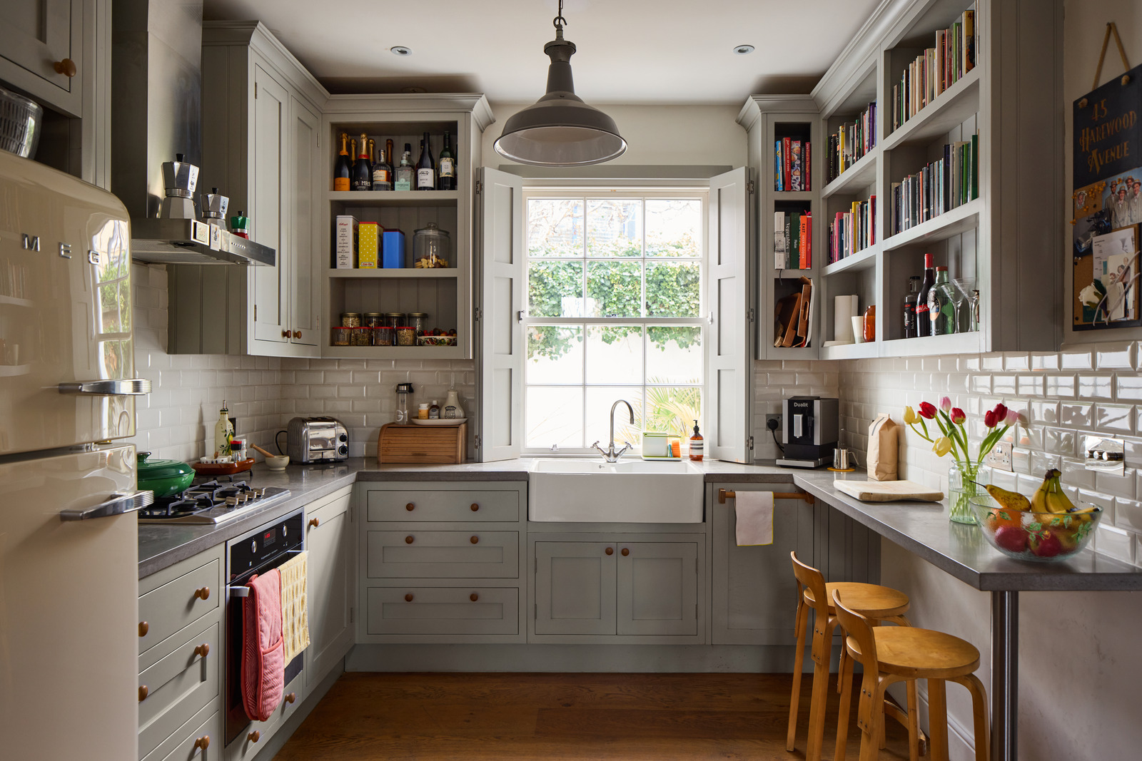 cuisine de campagne style shaker grise