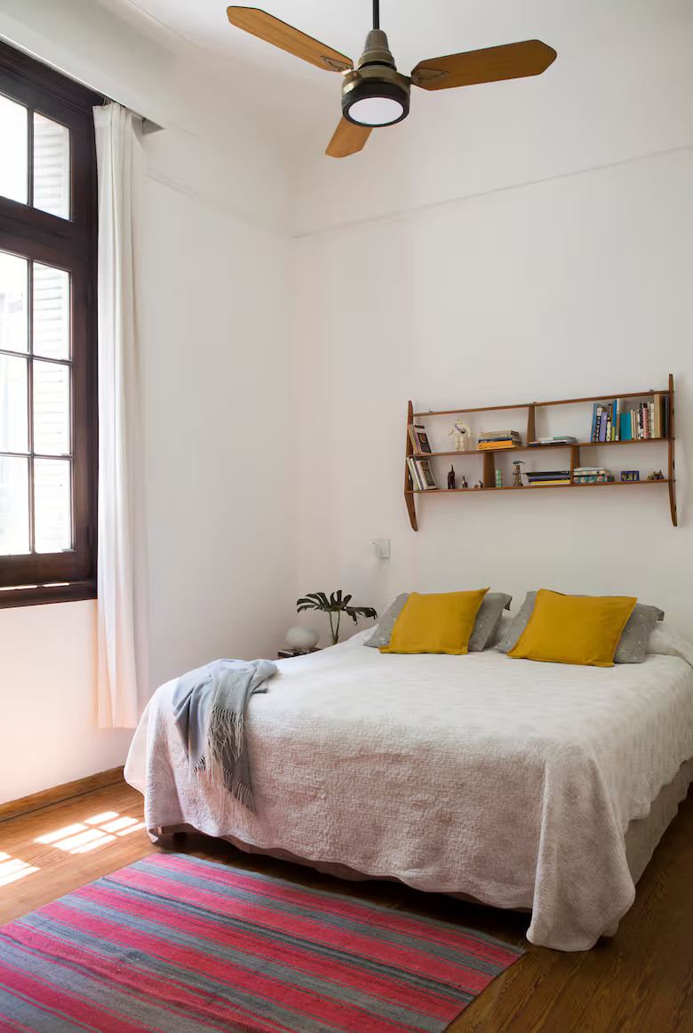chambre appartement ancien rénové