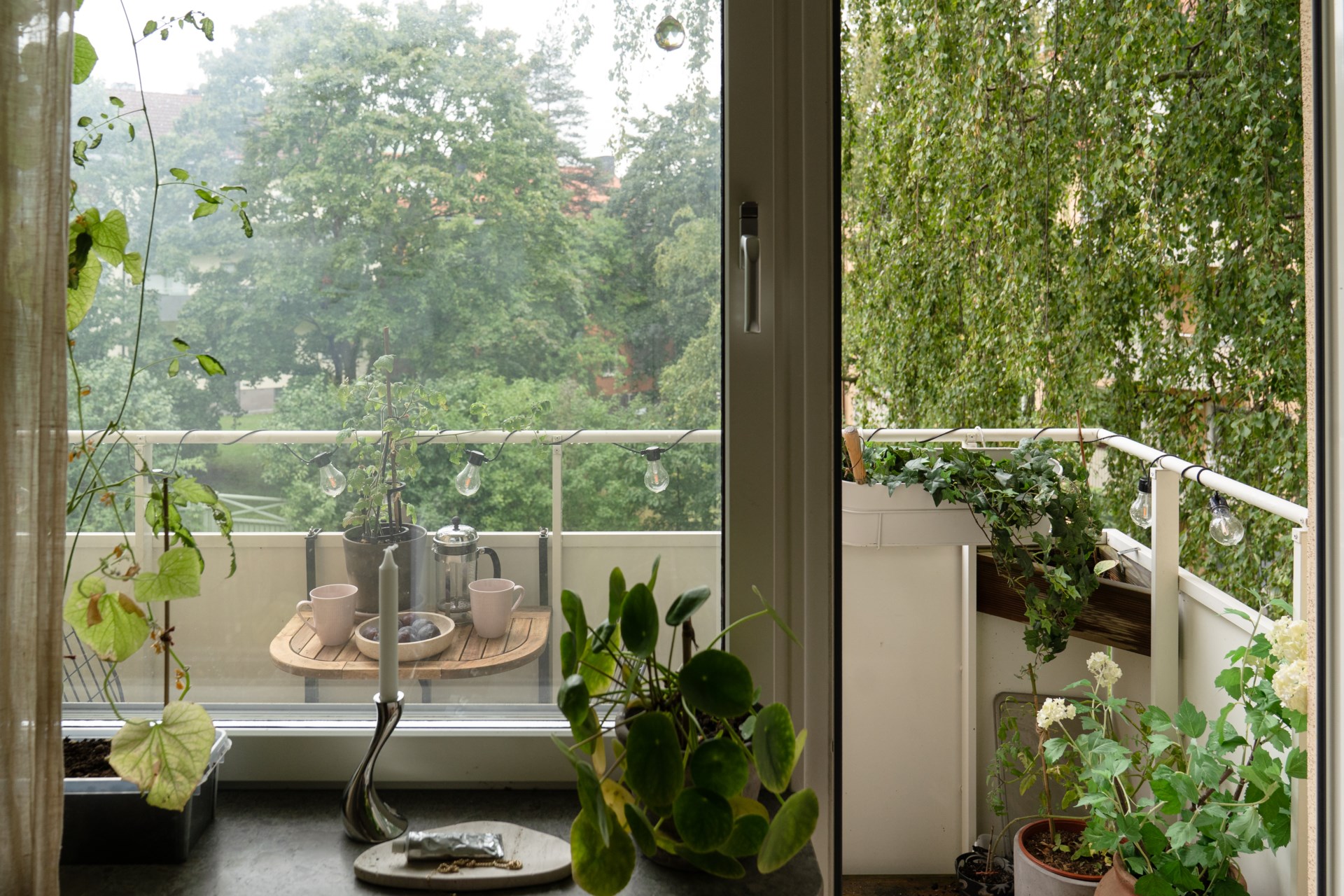 balcon sur parc