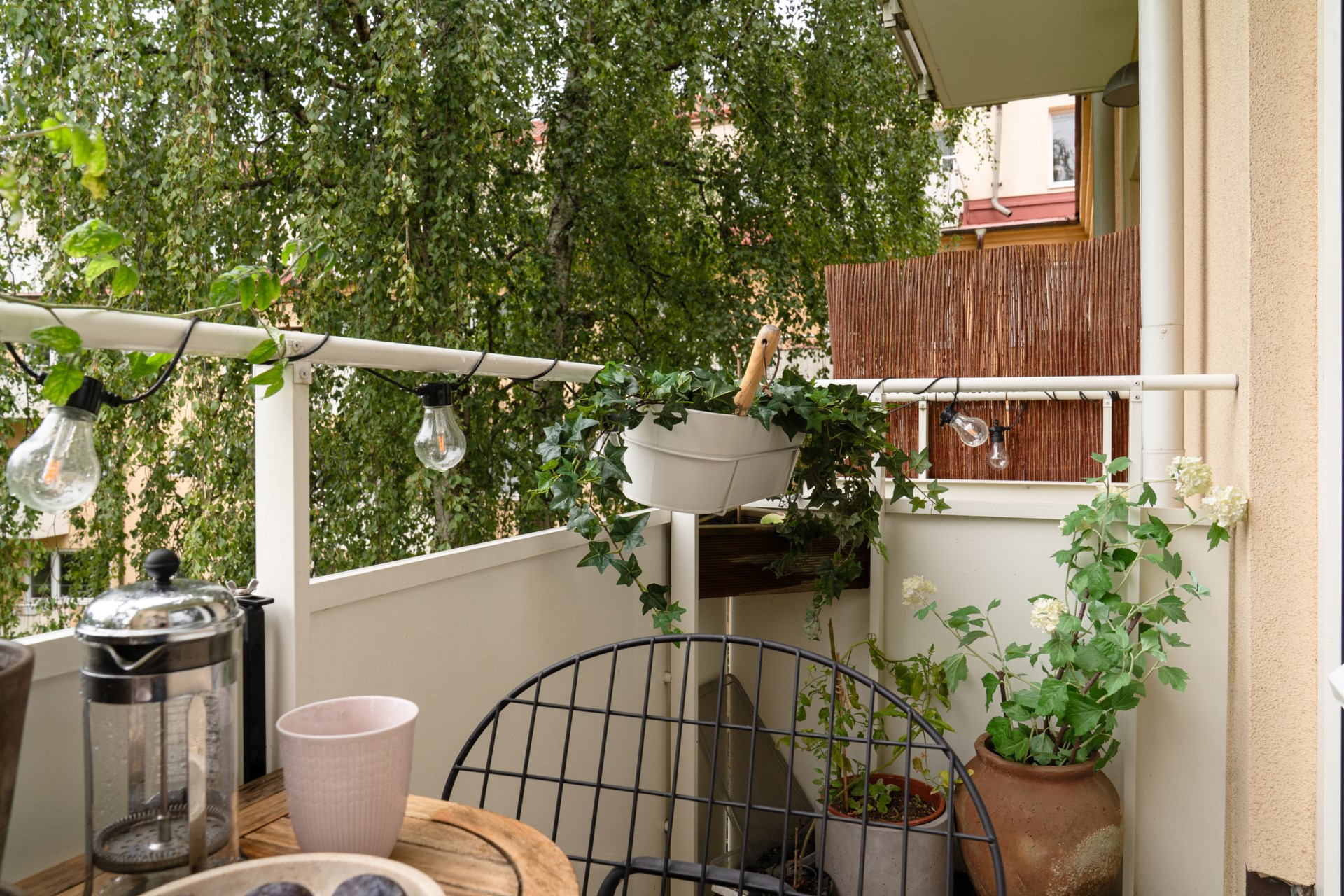 balcon sur parc