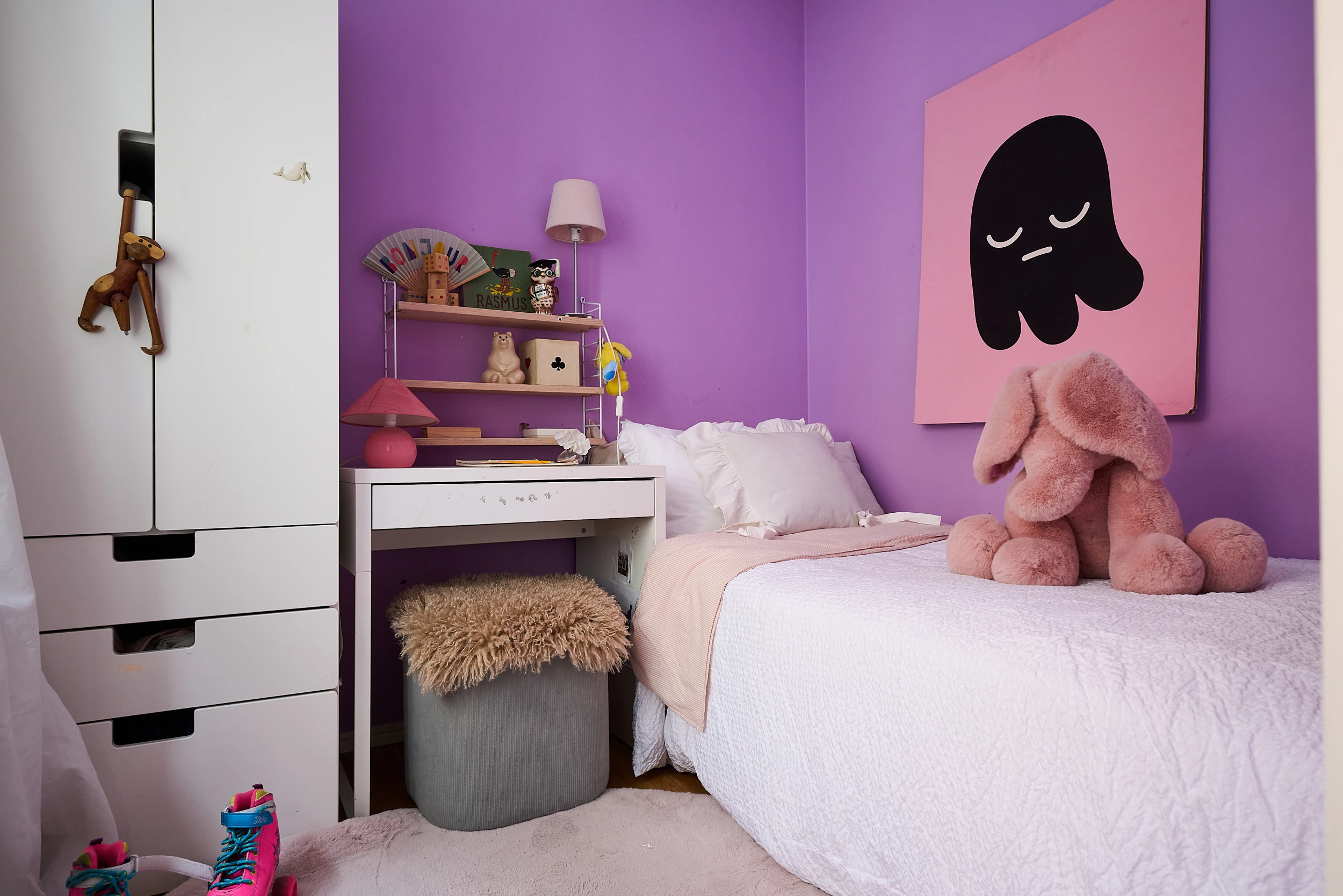 chambre violette