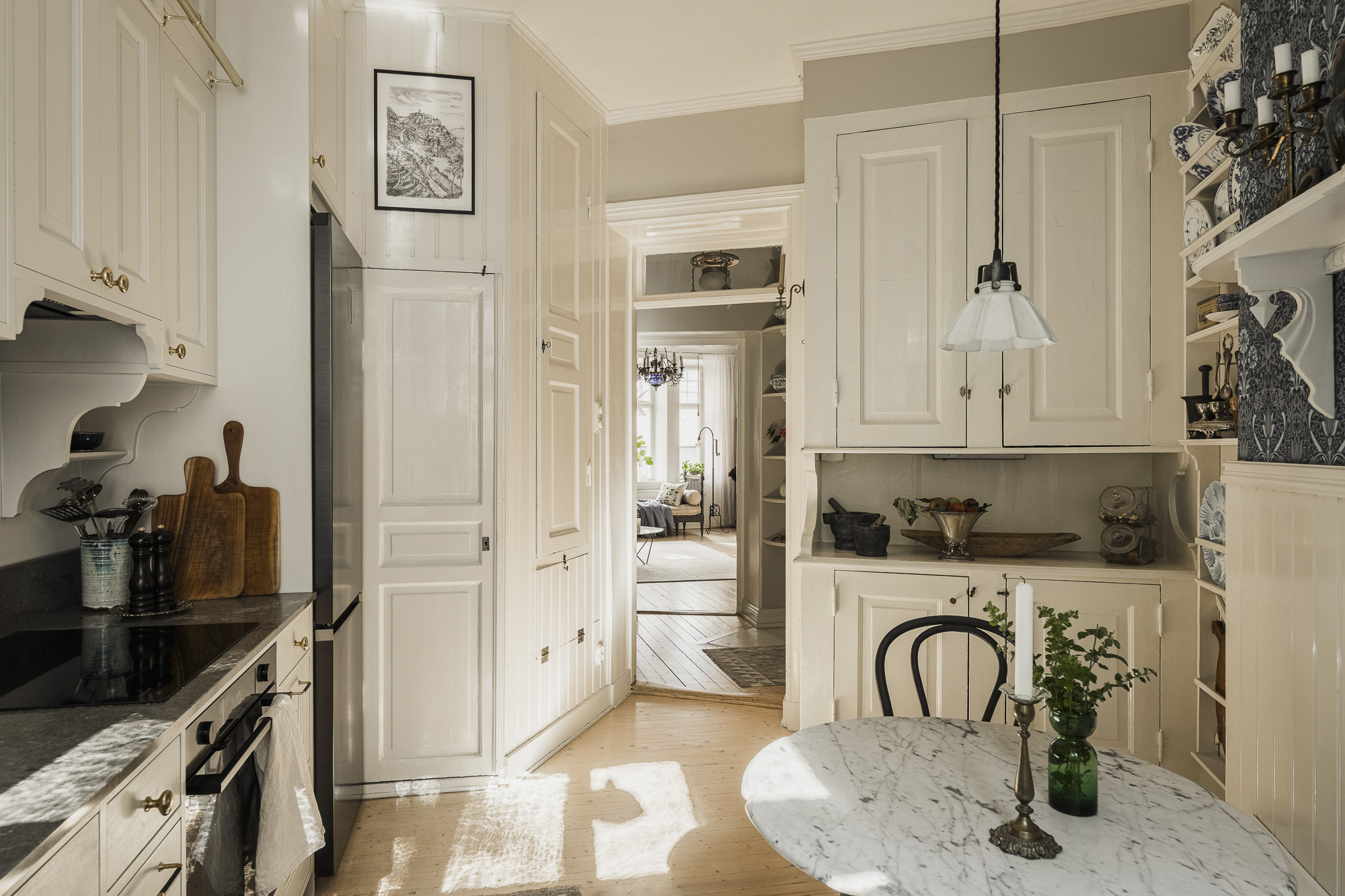 cuisine blanche décoration scandinave classique chic cuisine blanche décoration scandinave classique chic