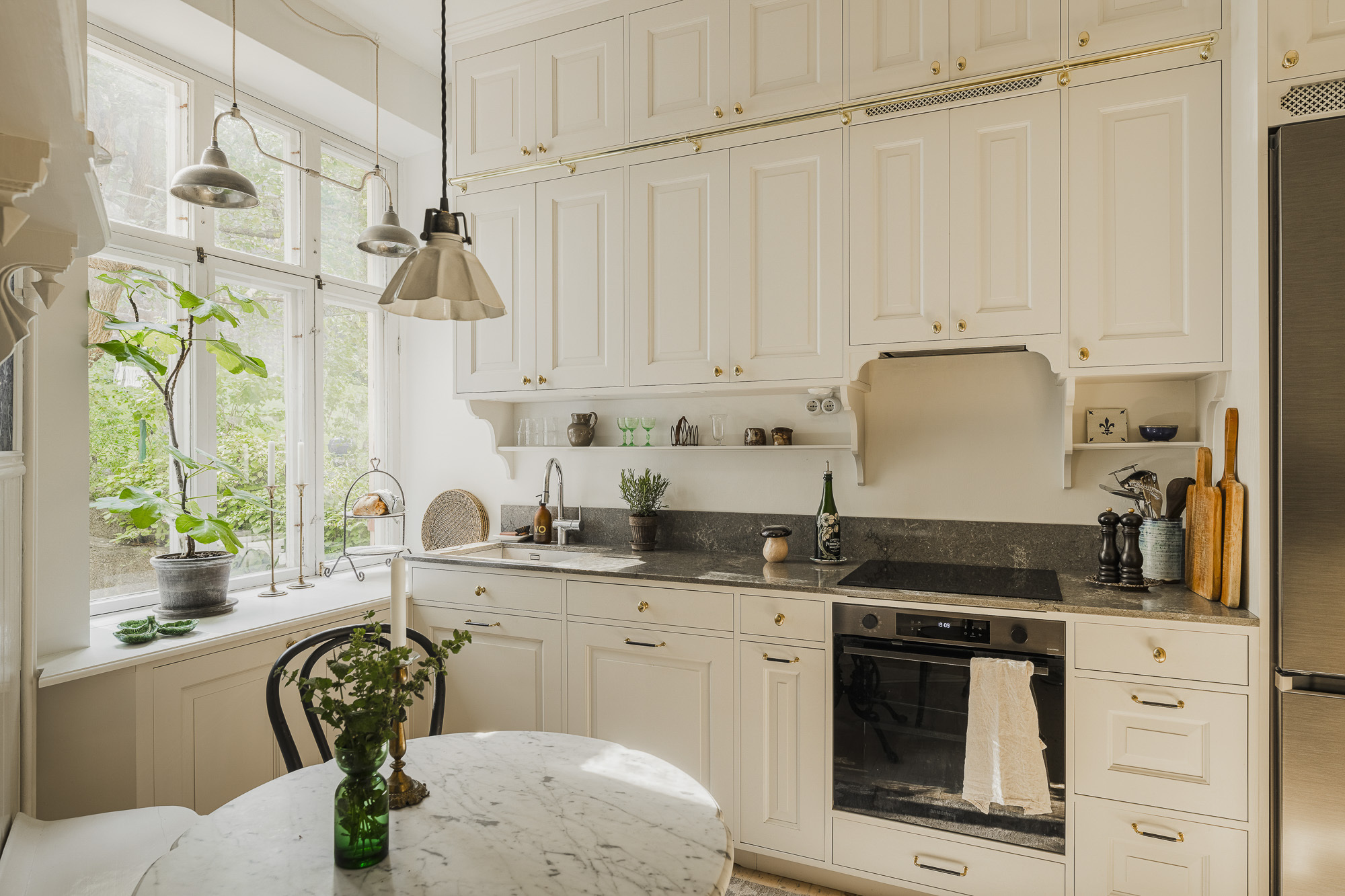 cuisine blanche décoration scandinave classique chic cuisine blanche décoration scandinave classique chic