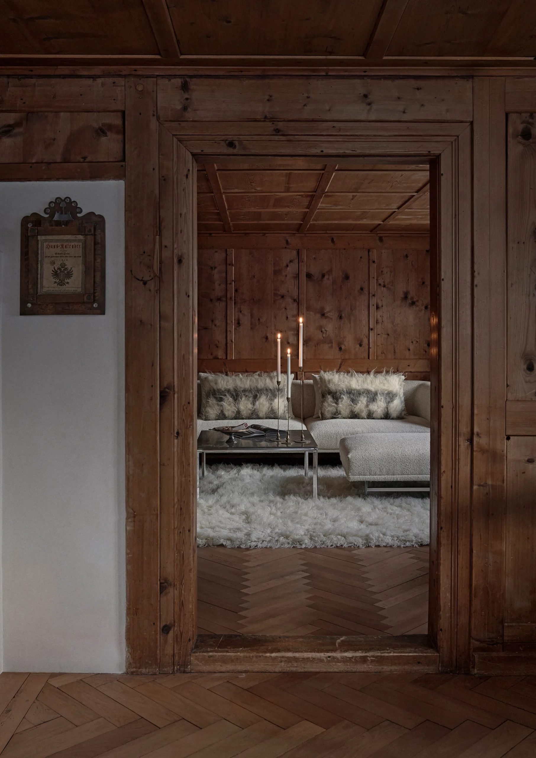 salon design chalet Autriche Vipp Montafon Haus salon design chalet Autriche Vipp Montafon Haus