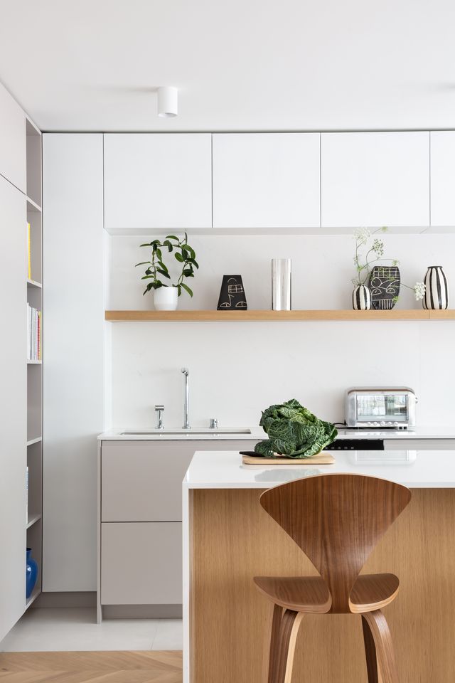 cuisine décoration contemporaine appartement 130m2 Paris rénové par Elodie Sierocki Studio Photo : © Sophie Lloyd cuisine décoration contemporaine appartement 130m2 Paris rénové par Elodie Sierocki Studio Photo : © Sophie Lloyd
