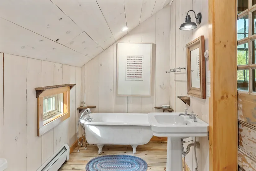 salle de bain vintage