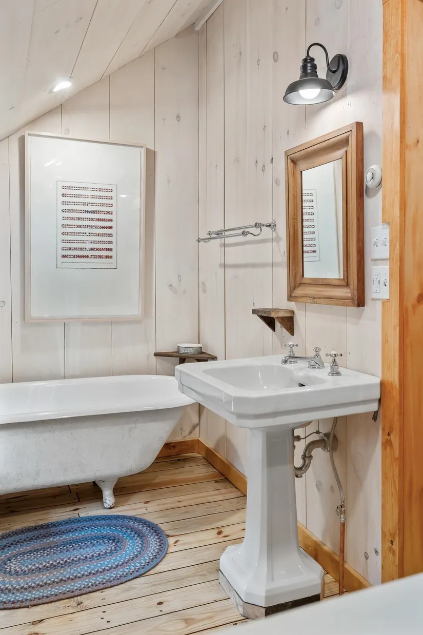 salle de bain vintage