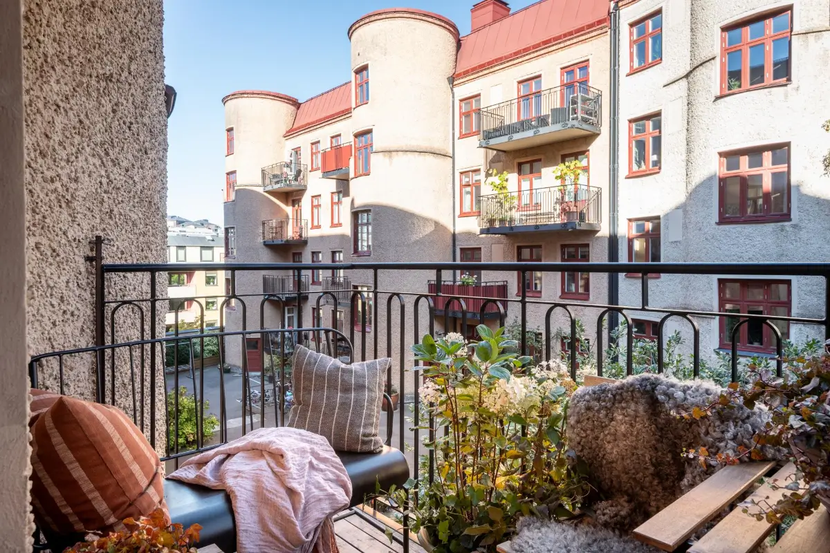 balcon sur cour