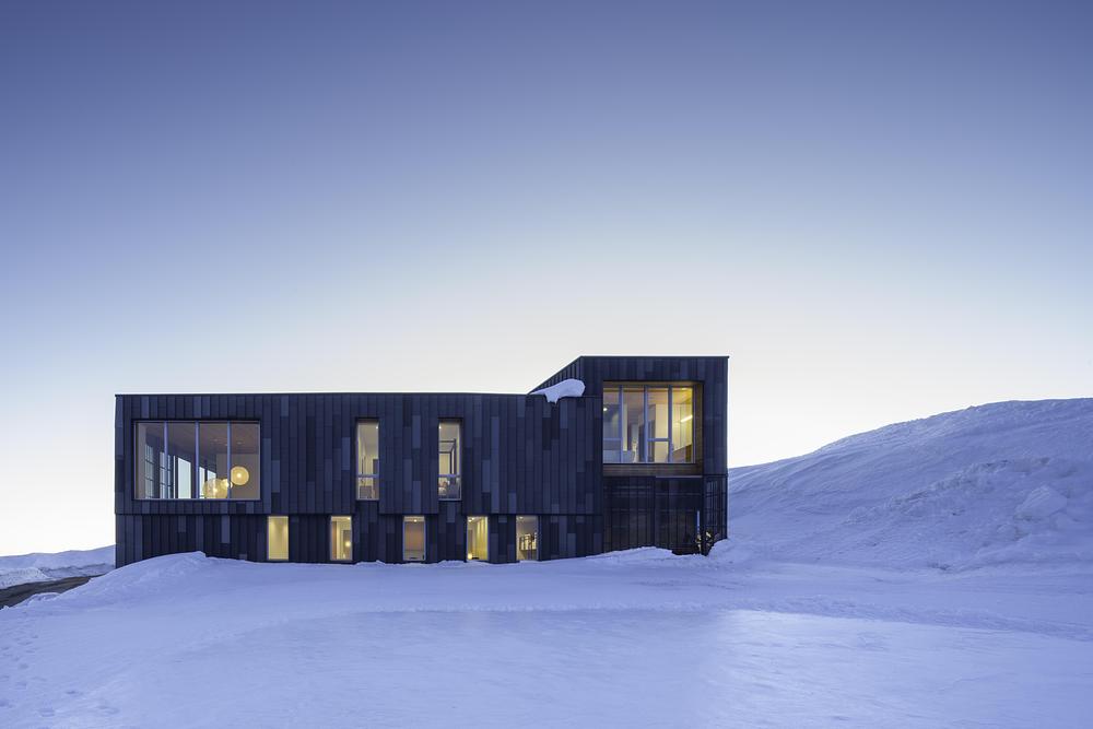 maison de montagne contemporaine