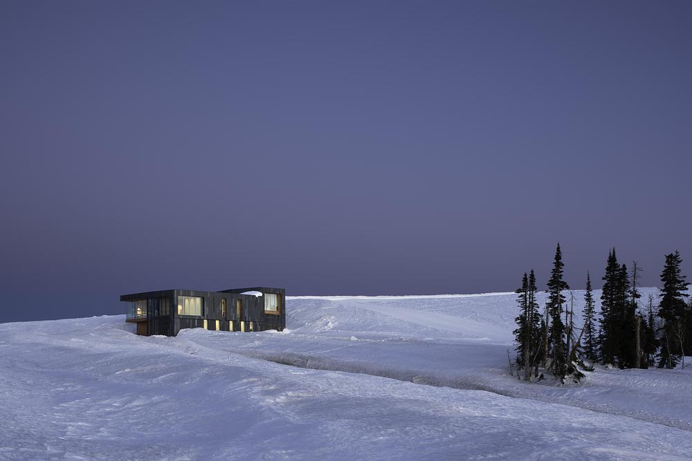 maison de montagne contemporaine
