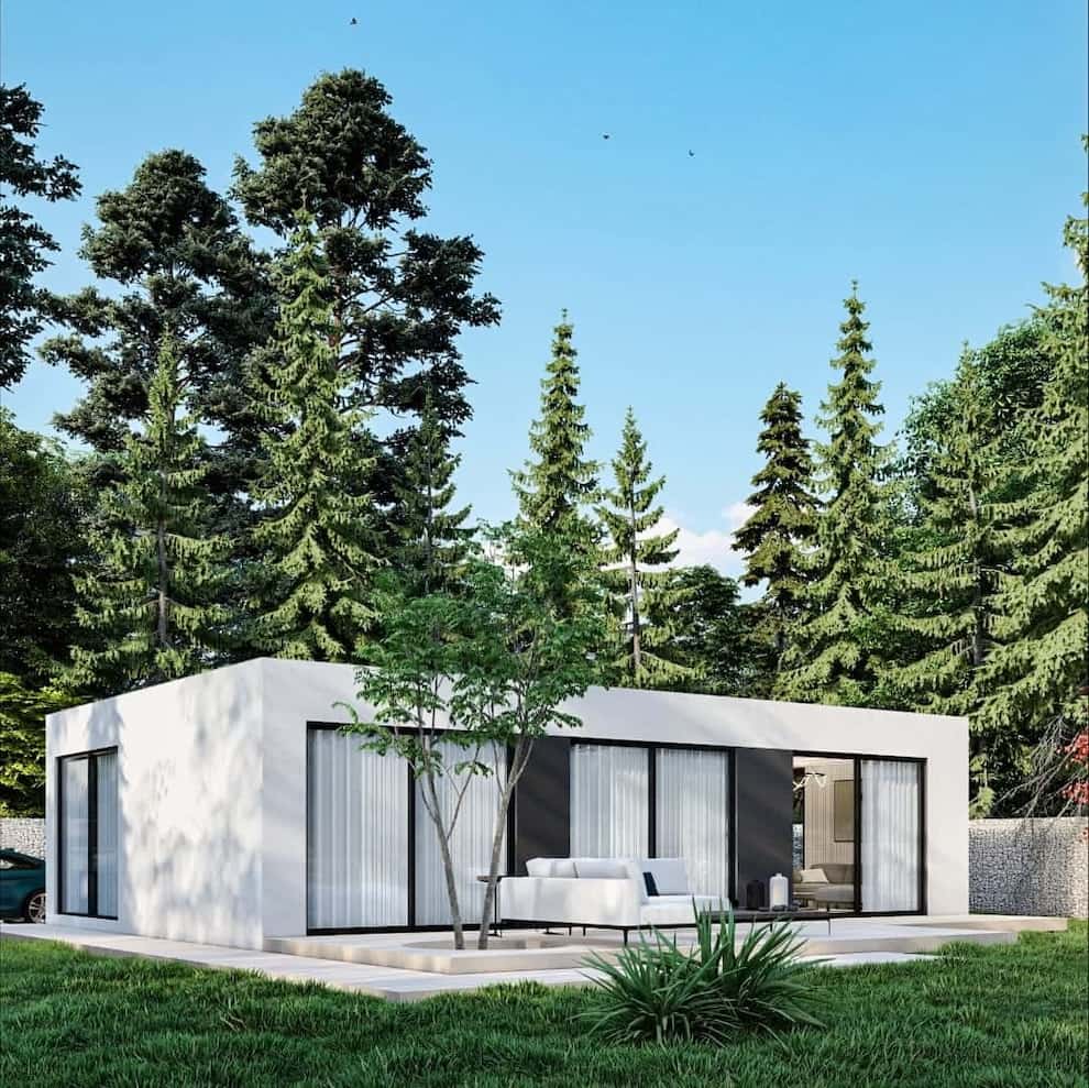 maison préfabriquée 96m2 Trio de We Modular